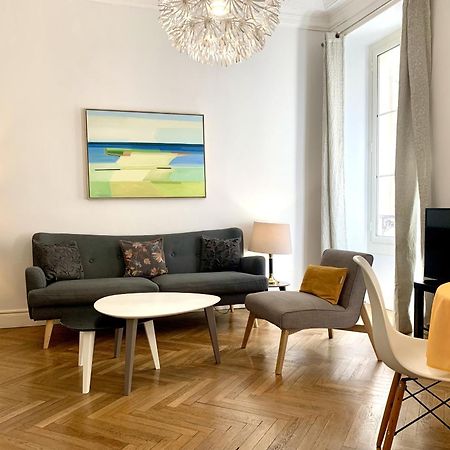 Aparthotel Riviera - 2 Minutes De La Plage - Exceptionnel 2 Chambres Ac - Balcon Meyerbeer 1 니스 외부 사진