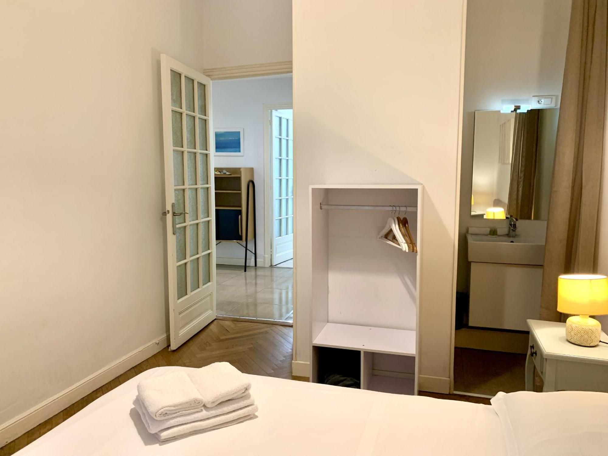 Aparthotel Riviera - 2 Minutes De La Plage - Exceptionnel 2 Chambres Ac - Balcon Meyerbeer 1 니스 외부 사진