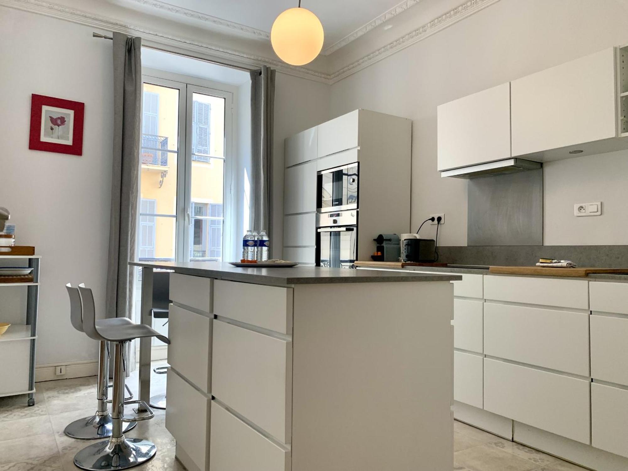 Aparthotel Riviera - 2 Minutes De La Plage - Exceptionnel 2 Chambres Ac - Balcon Meyerbeer 1 니스 외부 사진